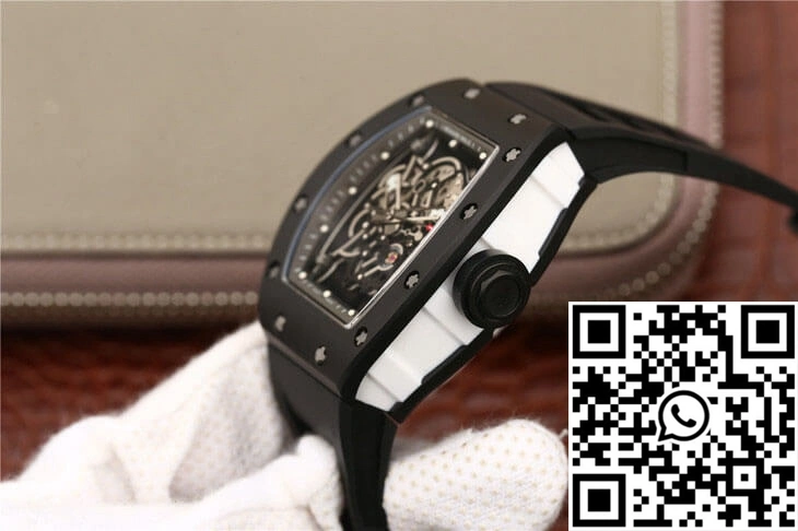 Richard Mille RM055 KV Factory Ceramics Black Strap