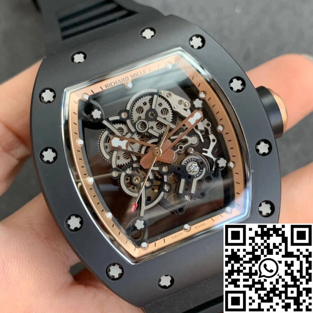 Richard Mille RM055 KV Factory V2 Black Ceramic