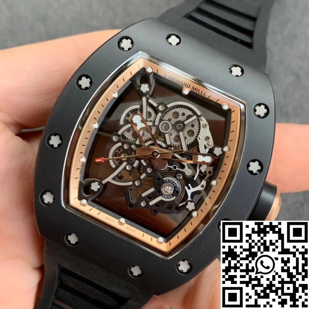 Richard Mille RM055 KV Factory V2 Black Ceramic