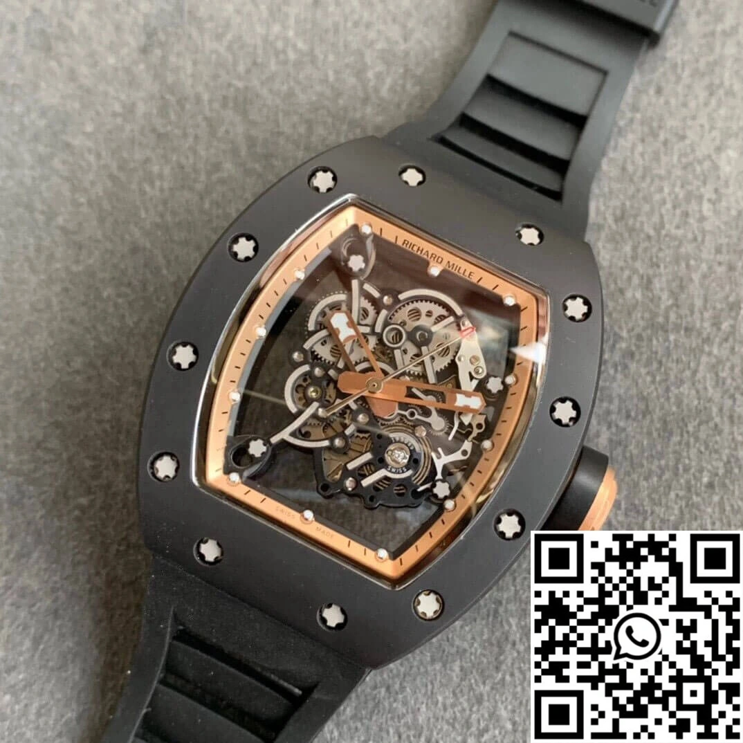 Richard Mille RM055 KV Factory V2 Black Ceramic