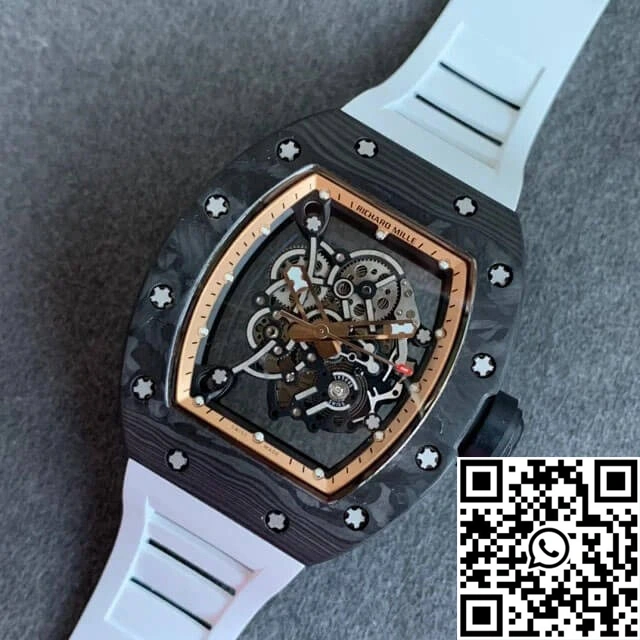 Richard Mille RM055 KV Factory V2 Carbon Fiber Skeleton Dial
