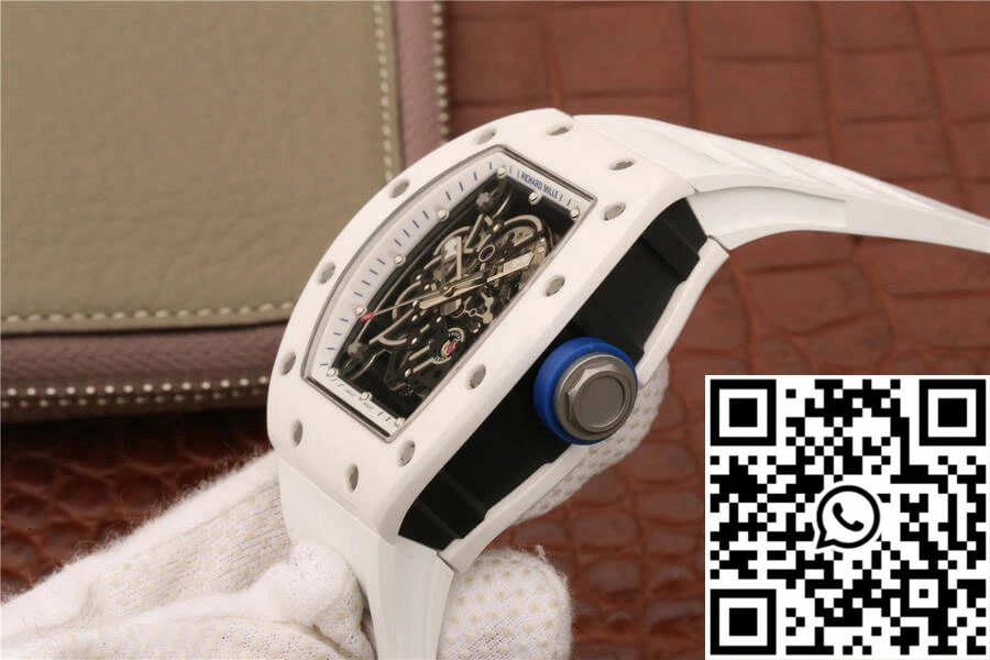 Richard Mille RM055 KV Factory White Ceramic Case