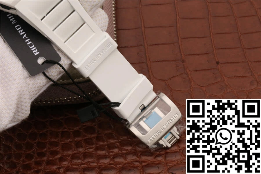 Richard Mille RM055 KV Factory White Ceramic Case