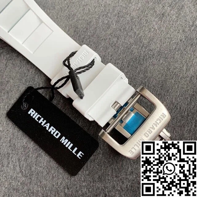 Richard Mille RM055 KV Factory White Ceramic Skeleton Dial