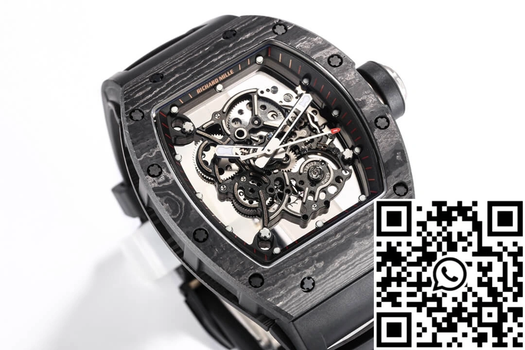 Richard Mille RM055 NTPT BBR Factory Black Carbon Fiber Dial