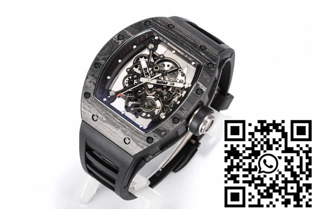 Richard Mille RM055 NTPT BBR Factory Black Carbon Fiber Dial