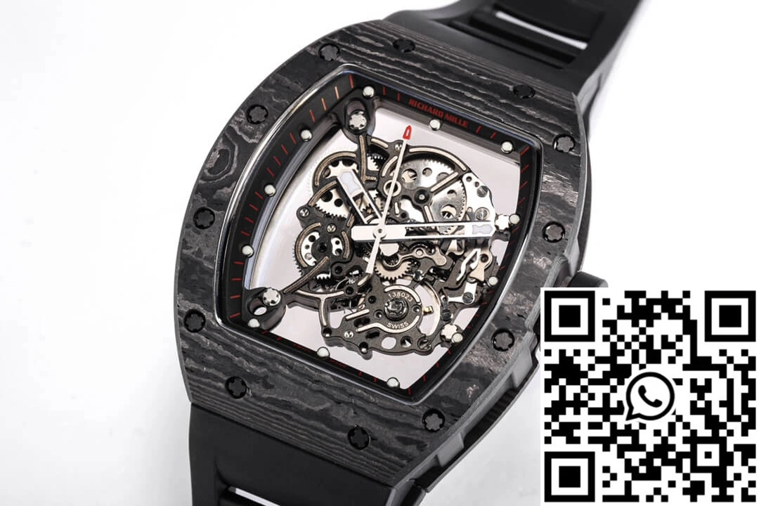 Richard Mille RM055 NTPT BBR Factory Black Carbon Fiber Dial