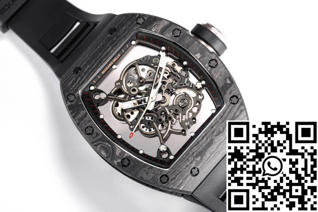 Richard Mille RM055 NTPT BBR Factory Black Carbon Fiber Dial
