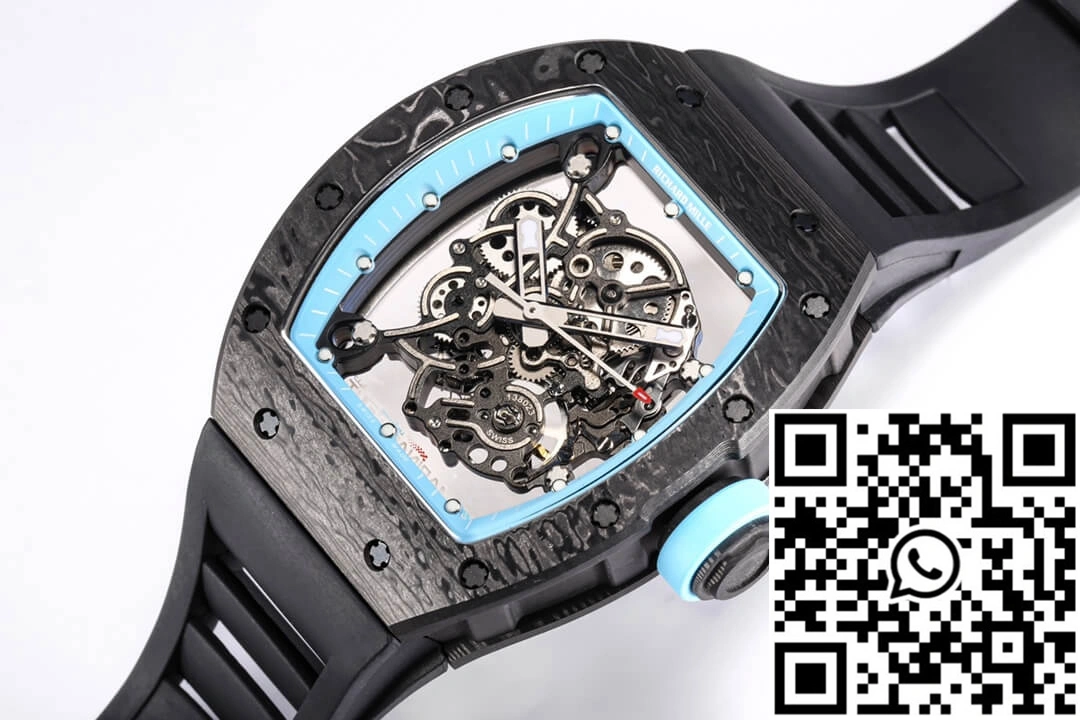 Richard Mille RM055 NTPT BBR Factory Black Strap