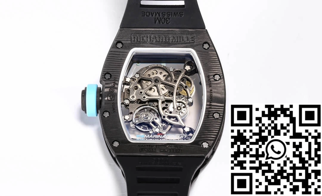 Richard Mille RM055 NTPT BBR Factory Black Strap
