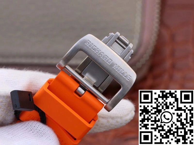 Richard Mille RM055 Skeleton Dial Orange Strap KV Factory V2