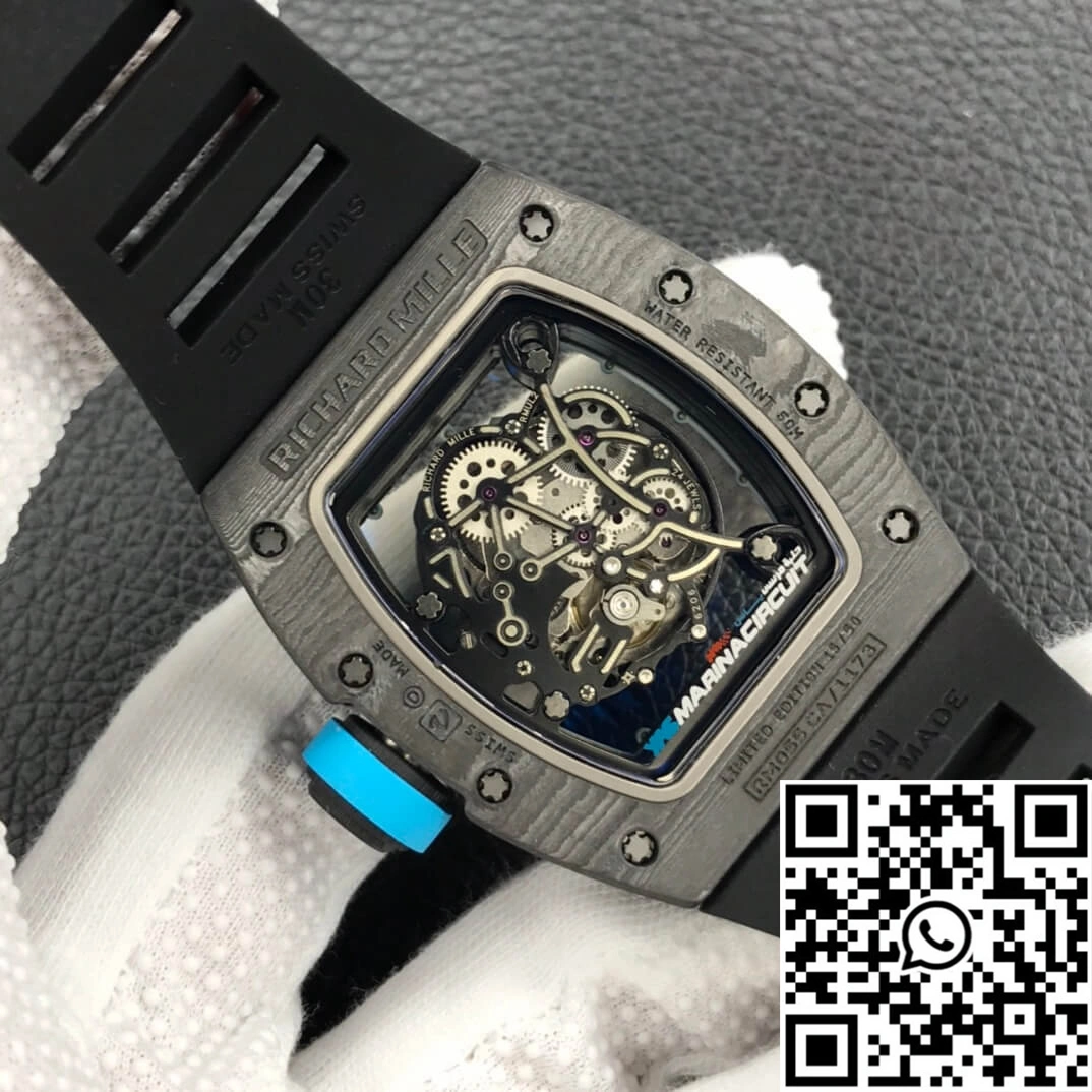 Richard Mille RM055 ZF Factory Carbon Fiber Case