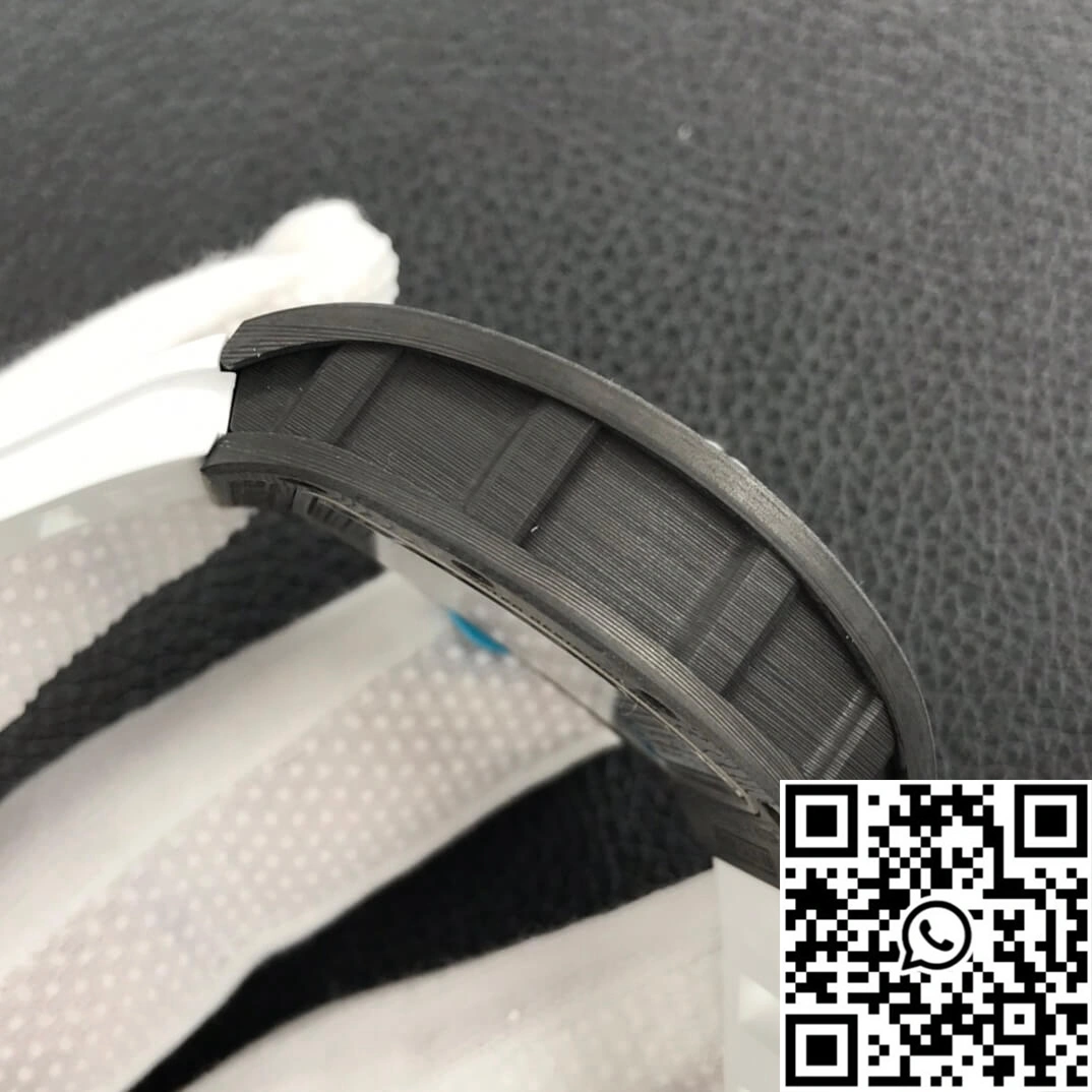 Richard Mille RM055 ZF Factory White Rubber Strap