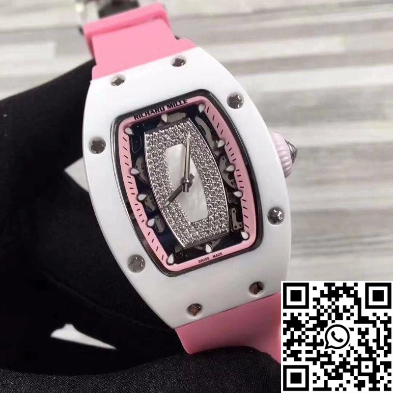 Richard Mille RM07 Ladies Pink Dial with Diamonds