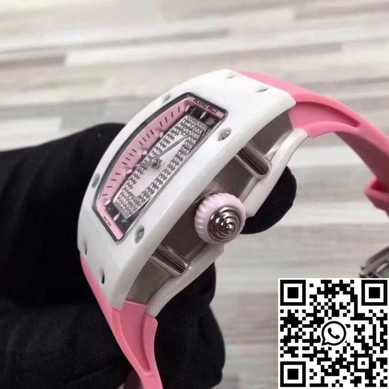 Richard Mille RM07 Ladies Pink Dial with Diamonds