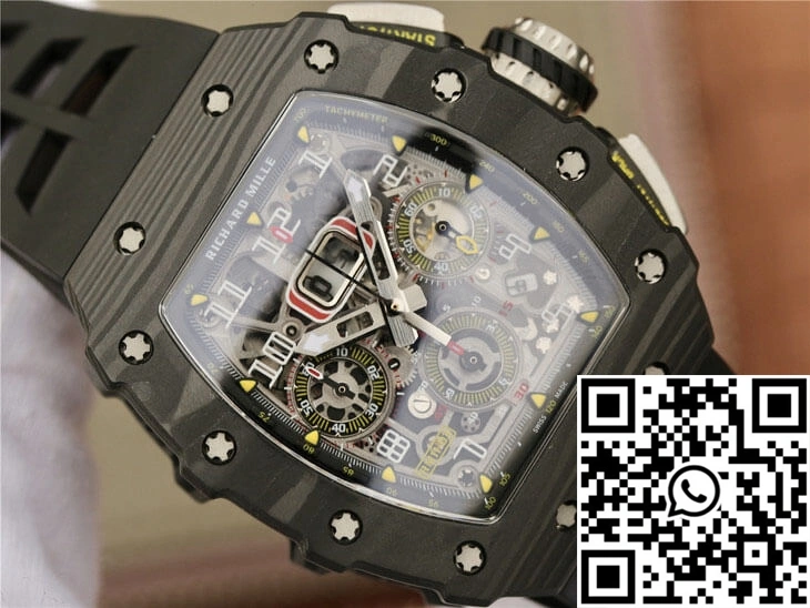 Richard Mille RM11-03 KV Factory Black Carbon Fiber Case