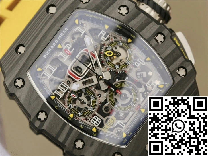 Richard Mille RM11-03 KV Factory Carbon Fiber Case