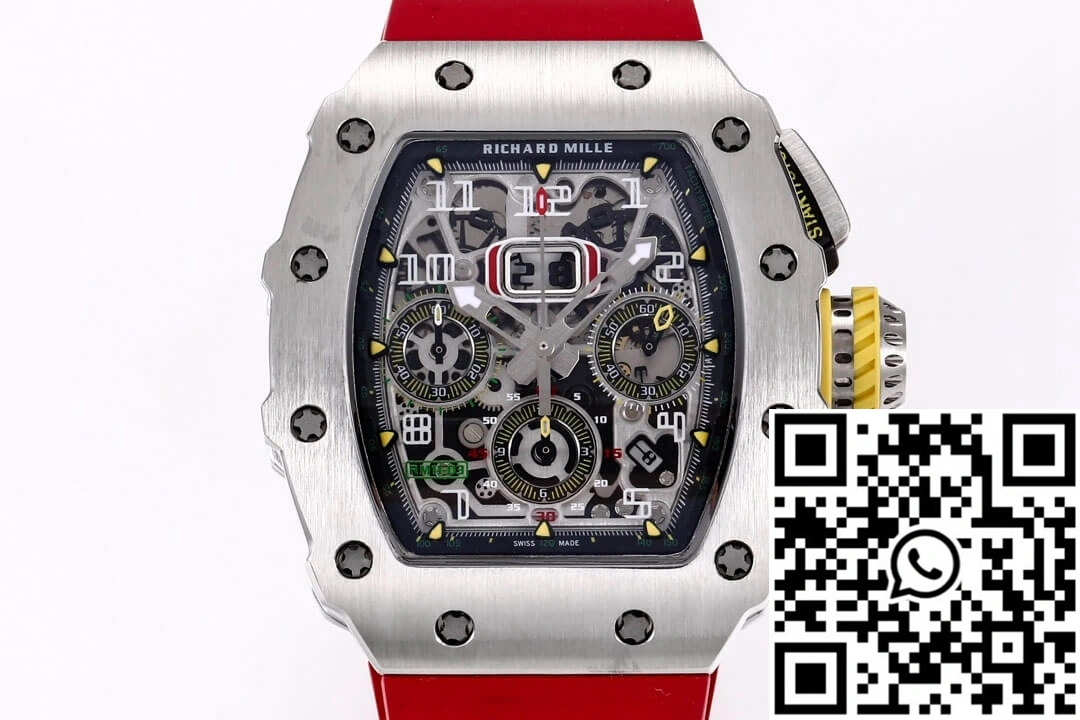 Richard Mille RM11-03RG KV Factory Titanium Red Strap