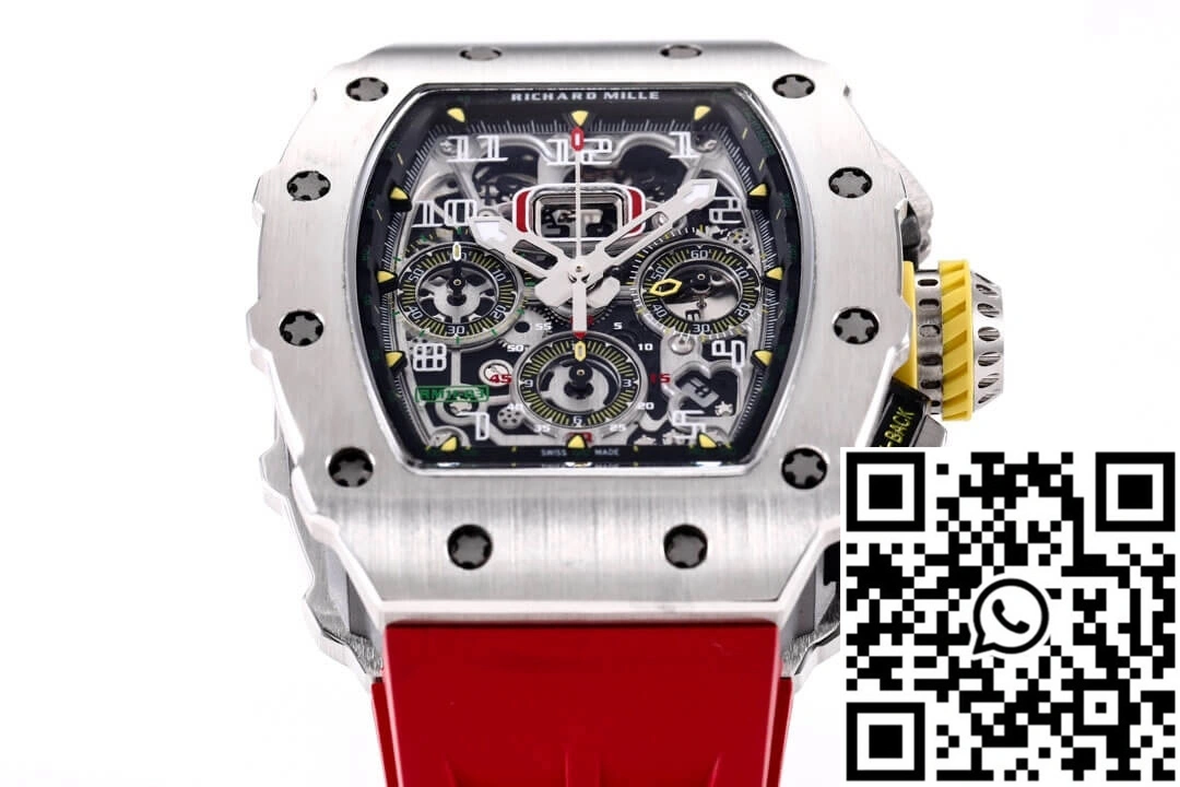Richard Mille RM11-03RG KV Factory Titanium Red Strap