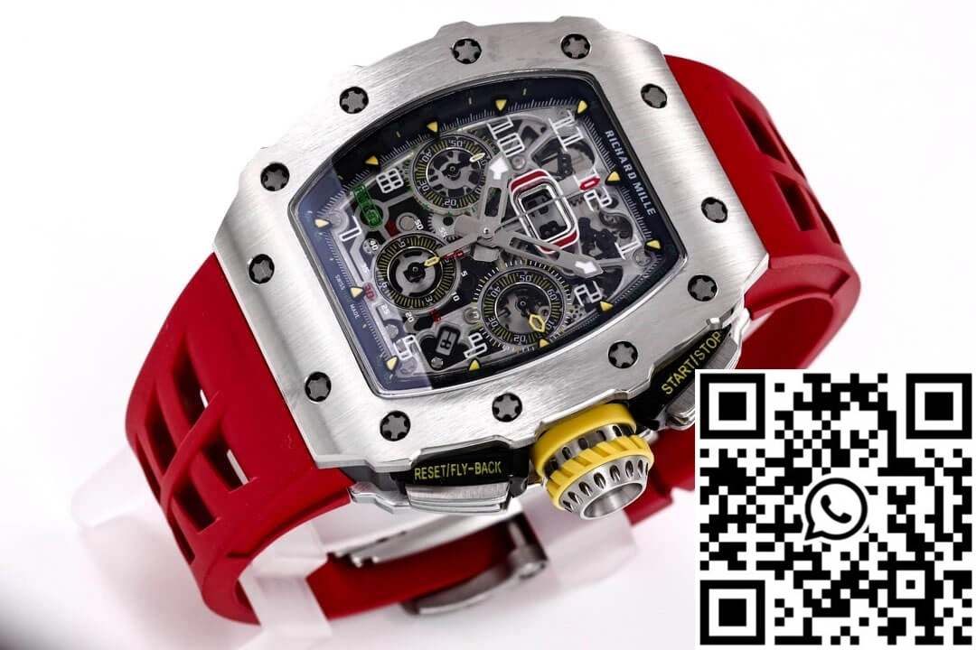 Richard Mille RM11-03RG KV Factory Titanium Red Strap