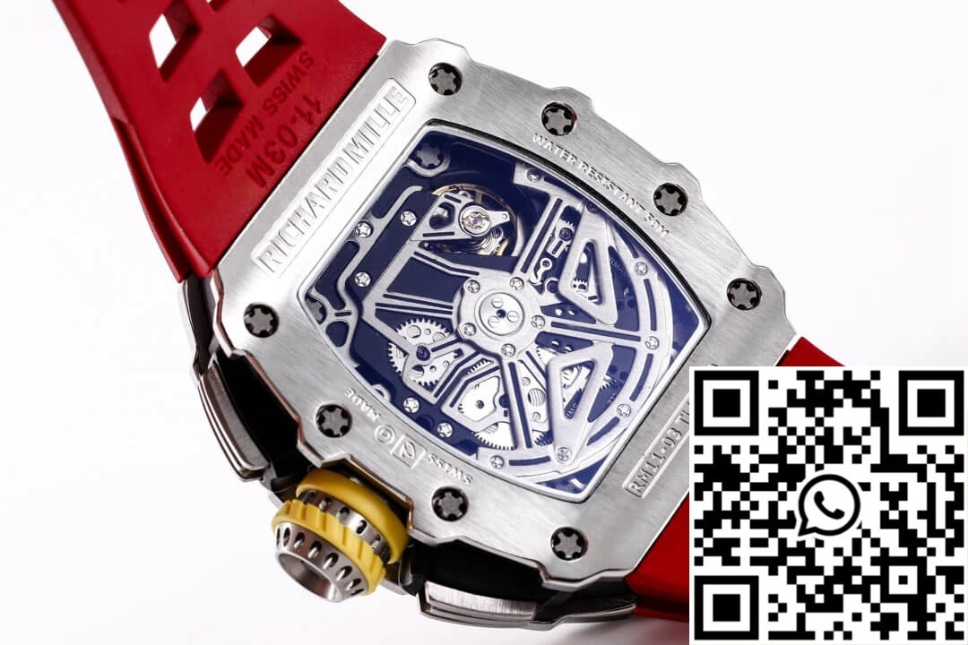 Richard Mille RM11-03RG KV Factory Titanium Red Strap