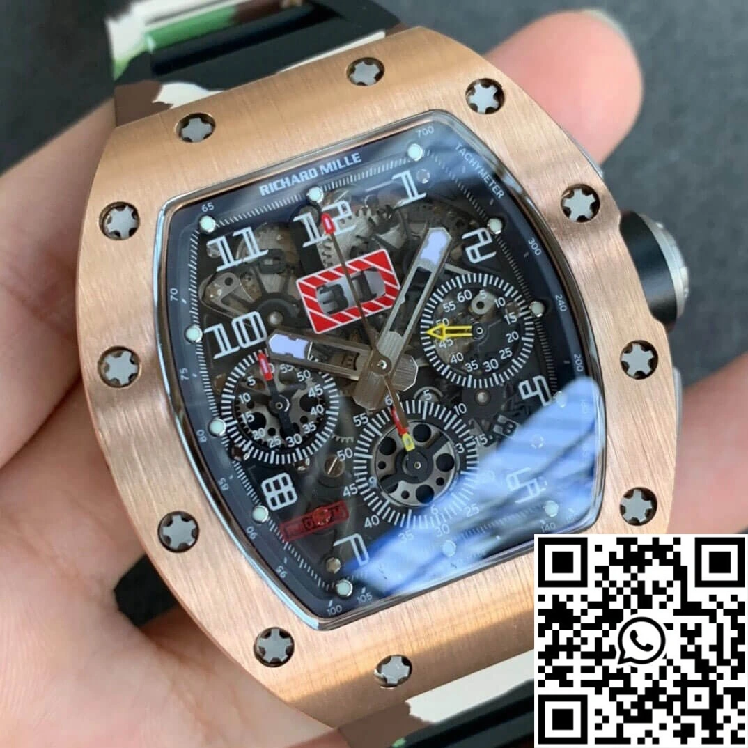 Richard Mille RM11 KV Factory Rose Gold Camouflage Strap