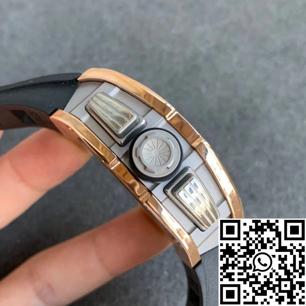 Richard Mille RM11 KV Factory Rose Gold Skeleton Dial
