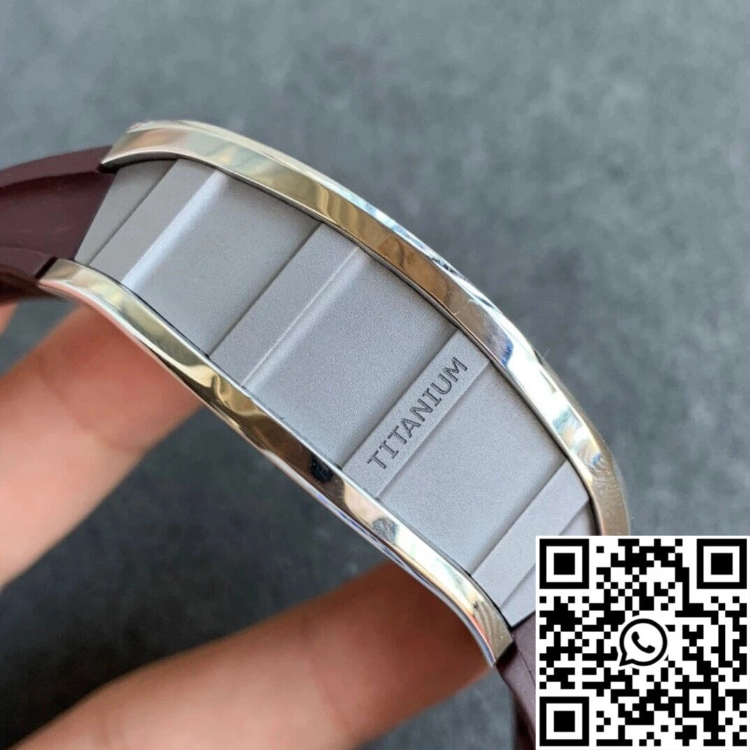 Richard Mille RM11 KV Factory Titanium Brown Strap