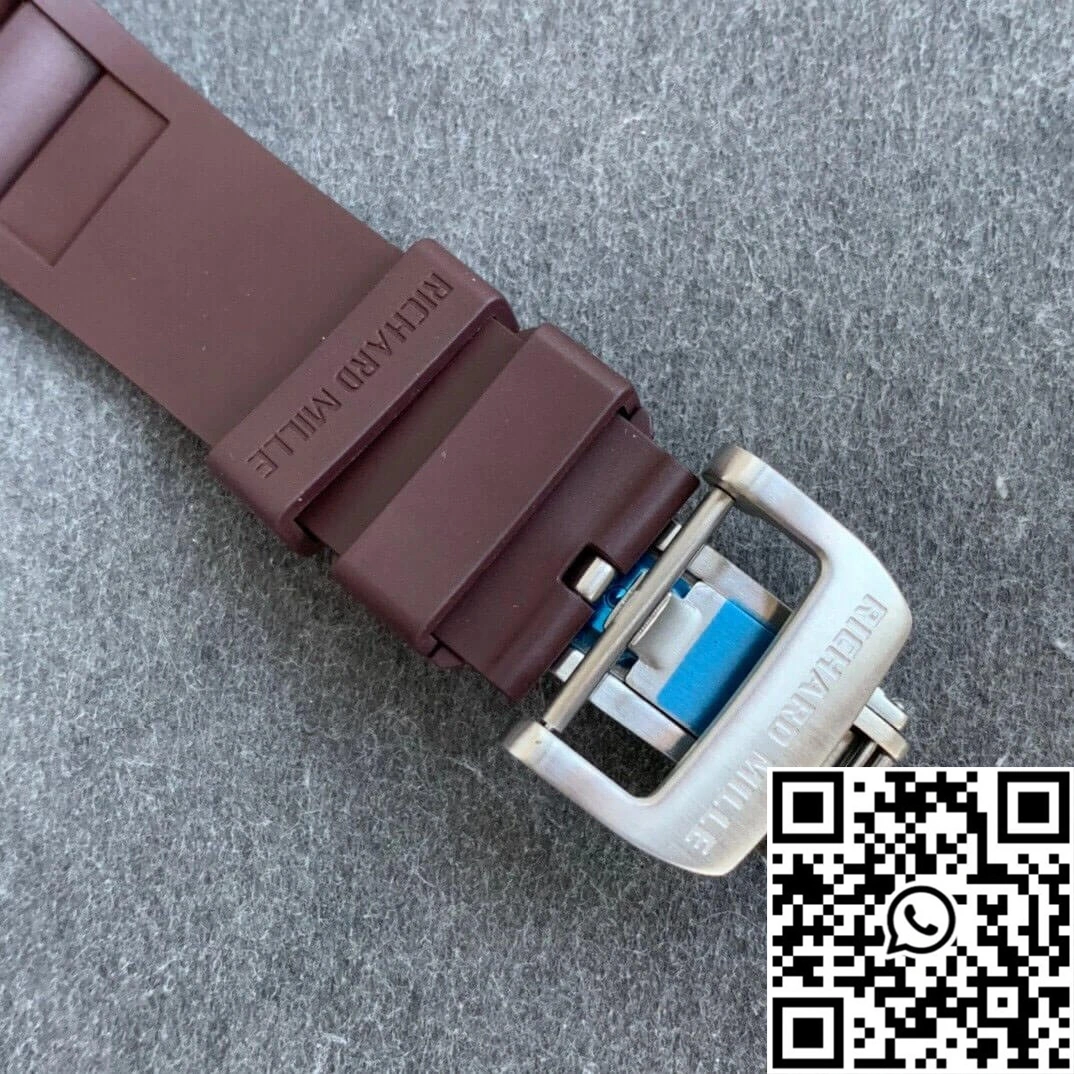 Richard Mille RM11 KV Factory Titanium Brown Strap