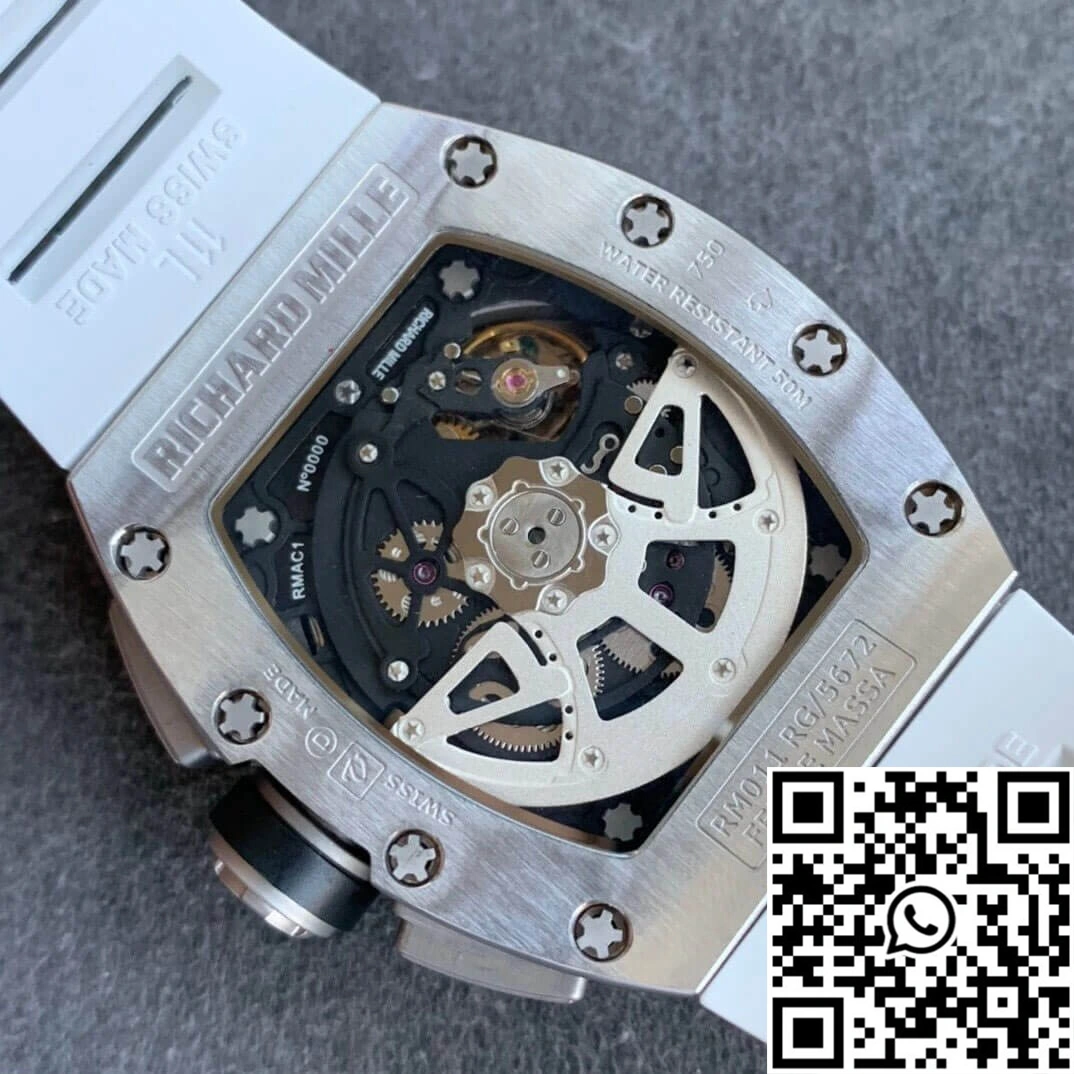 Richard Mille RM11 KV Factory Titanium Skeleton Dial