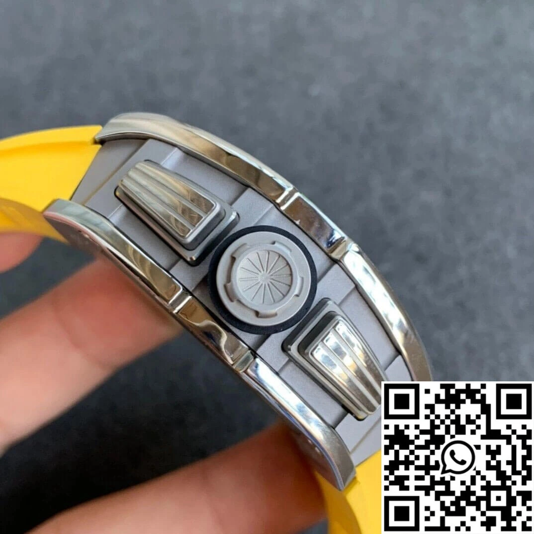 Richard Mille RM11 KV Factory Titanium Yellow Strap