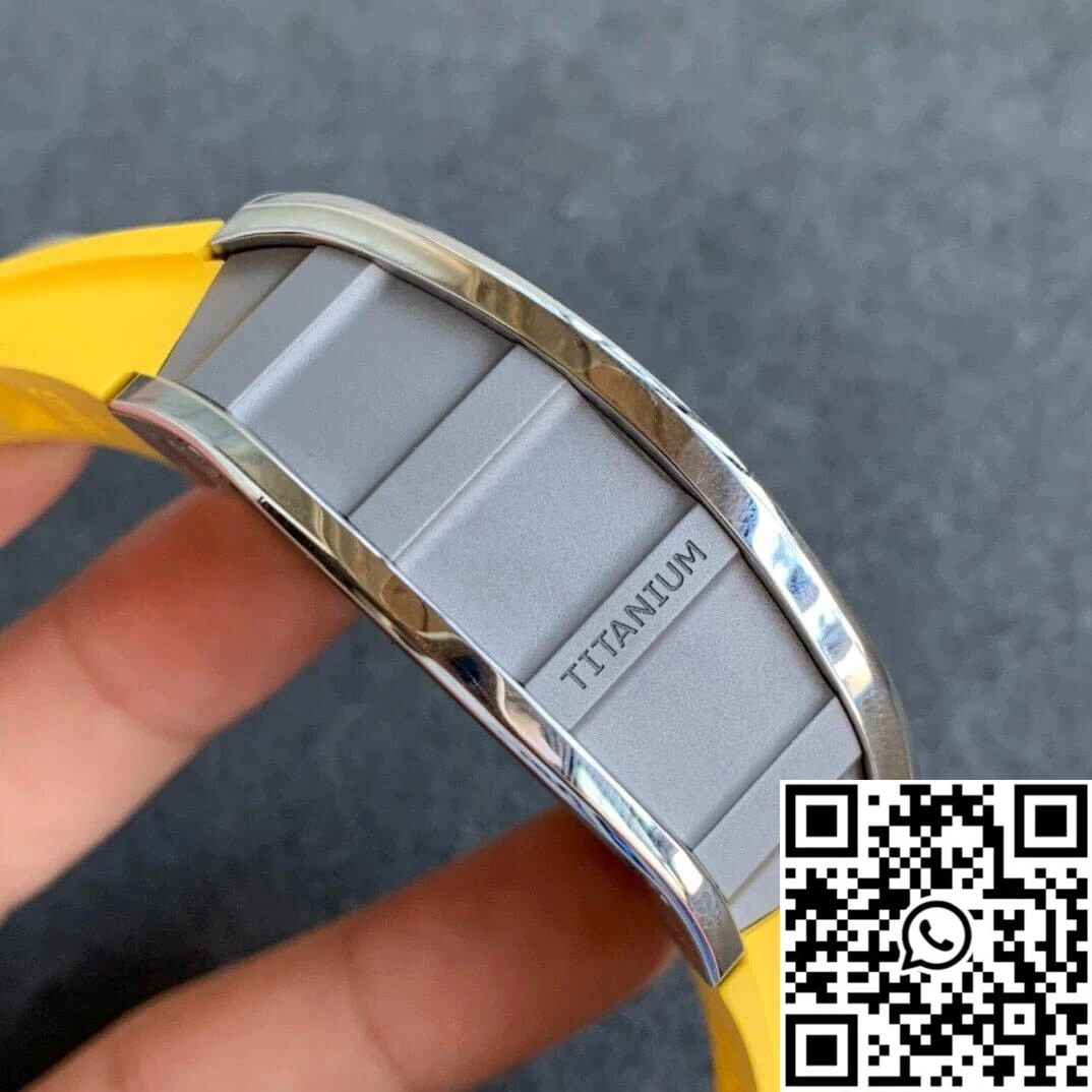 Richard Mille RM11 KV Factory Titanium Yellow Strap