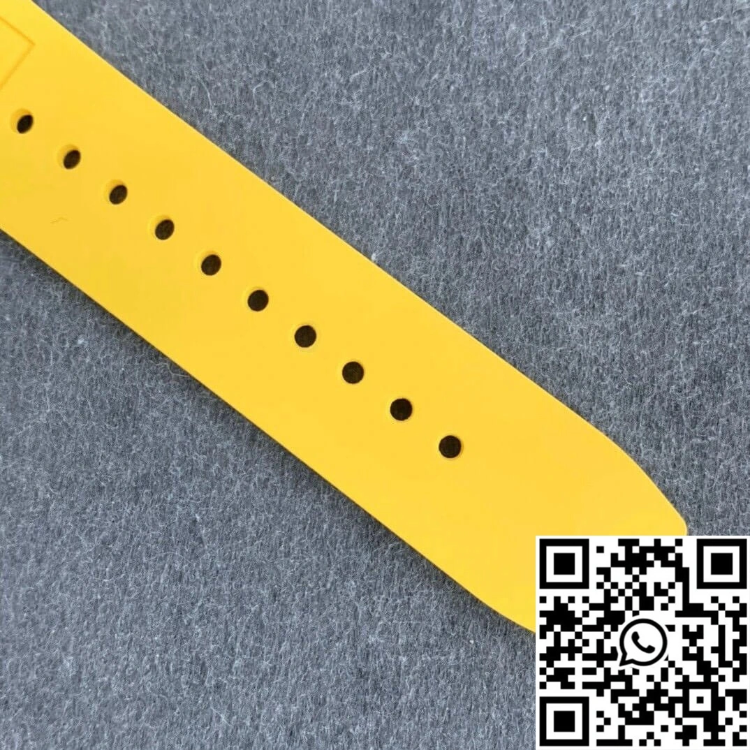 Richard Mille RM11 KV Factory Titanium Yellow Strap