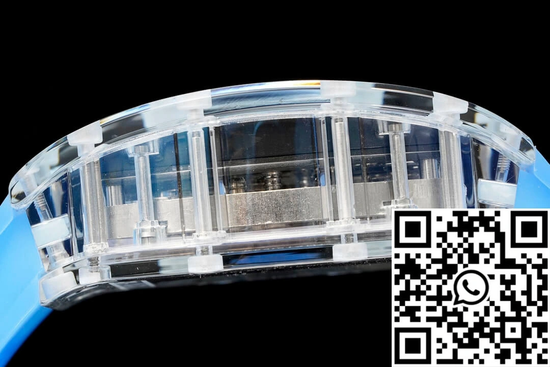 Richard Mille RM12-01 RM Factory Tourbillon Transparent Version Blue Strap