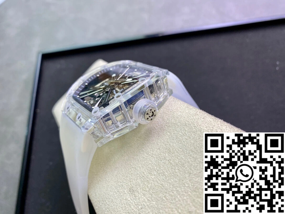 Richard Mille RM12-01 RM Factory Tourbillon Transparent Version Rubber Strap