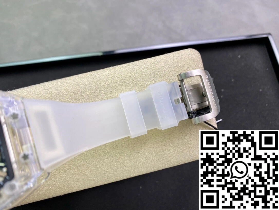 Richard Mille RM12-01 RM Factory Tourbillon Transparent Version Rubber Strap