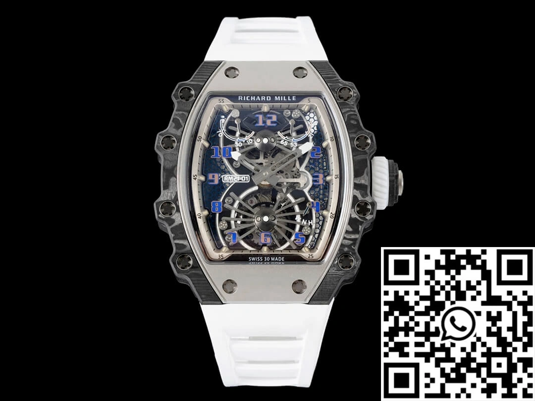 Richard Mille RM21-01 RM Factory Tourbillon Carbon Fiber Bezel