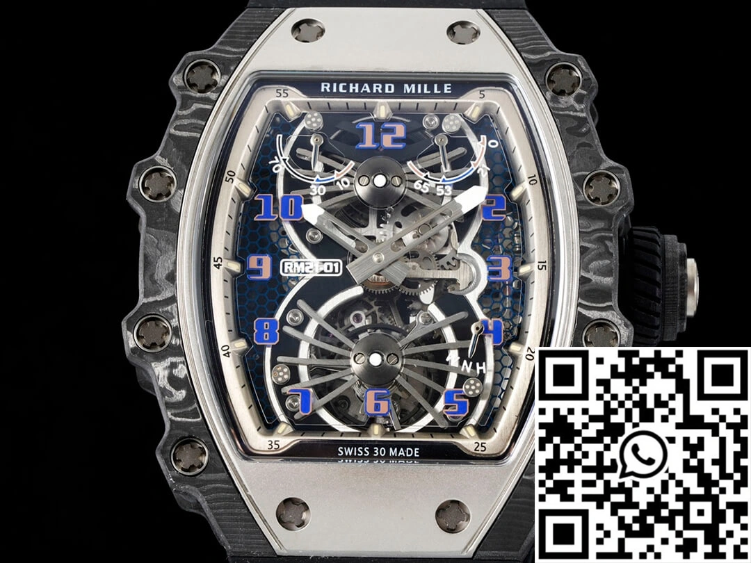 Richard Mille RM21-01 RM Factory Tourbillon Carbon Fiber Bezel