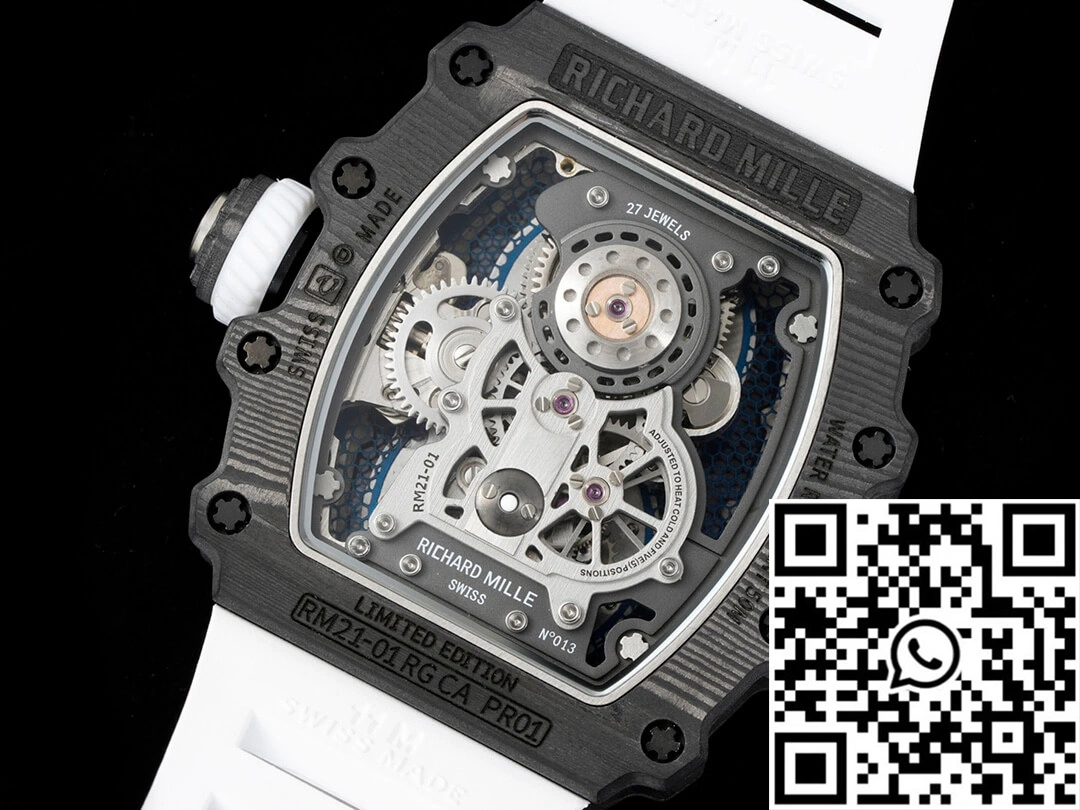 Richard Mille RM21-01 RM Factory Tourbillon Carbon Fiber Bezel