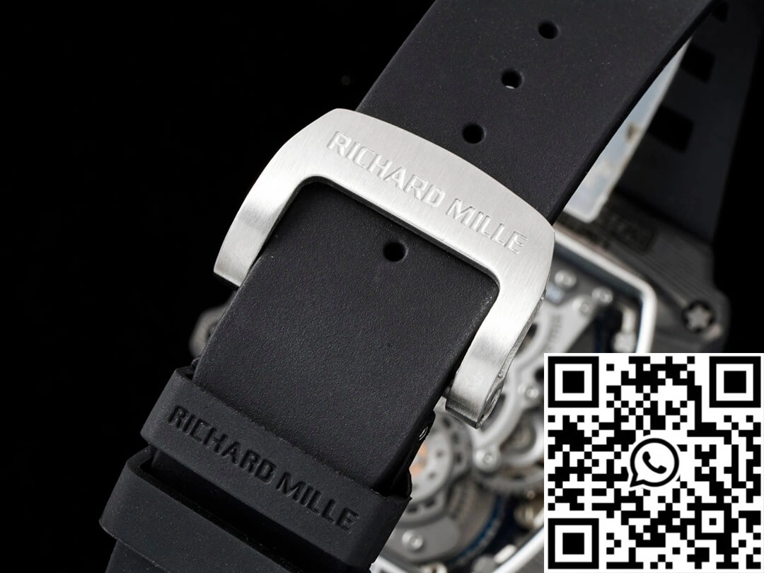 Richard Mille RM21-01 RM Factory Tourbillon Skeleton Dial Black Strap