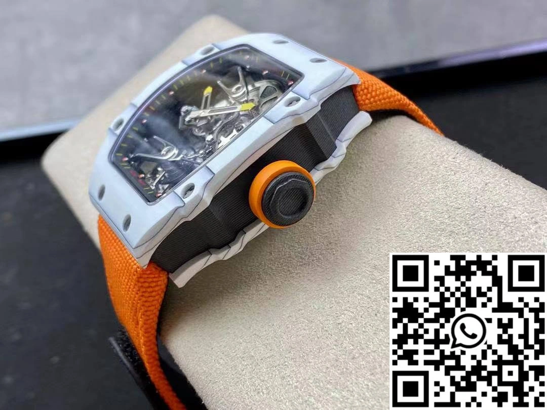 Richard Mille RM27-02 RM Factory Skeleton Tourbillon Orange Strap