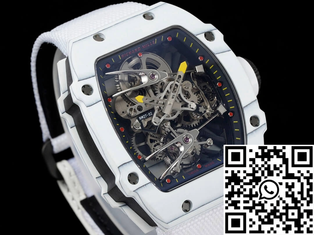 Richard Mille RM27-02 Rafael Nadal Tourbillon RM Factory White Strap