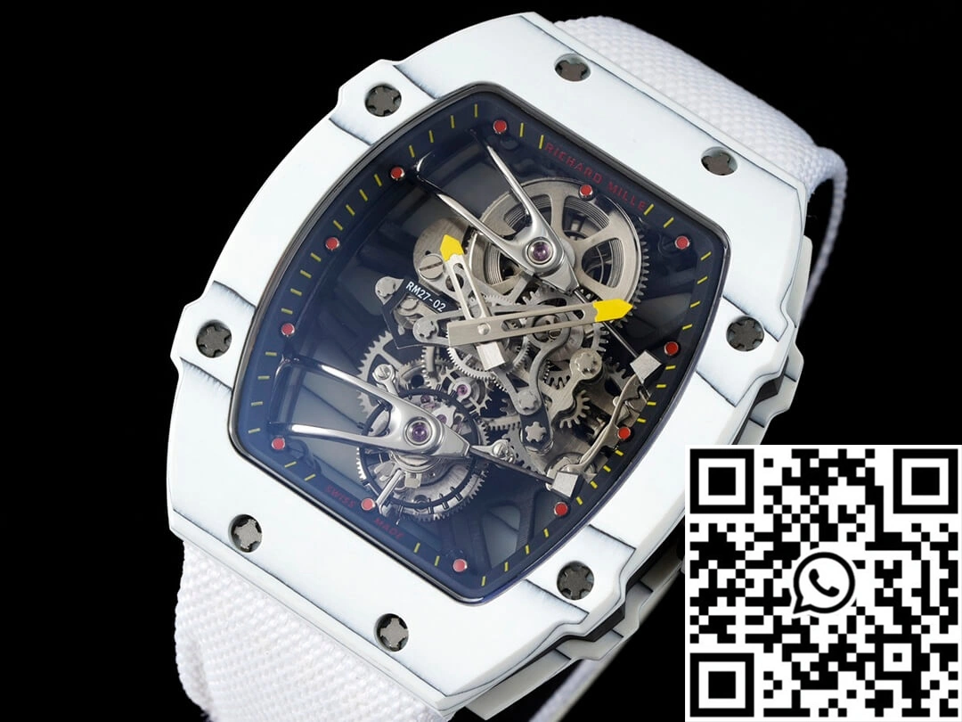 Richard Mille RM27-02 Rafael Nadal Tourbillon RM Factory White Strap