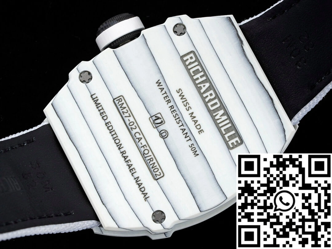 Richard Mille RM27-02 Rafael Nadal Tourbillon RM Factory White Strap