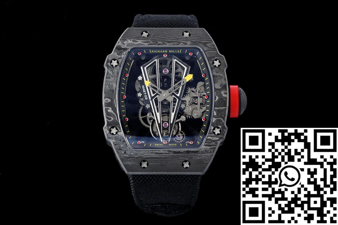 Richard Mille RM27-03 Rafael Nadal Tourbillon RM Factory Carbon Fiber Skeleton