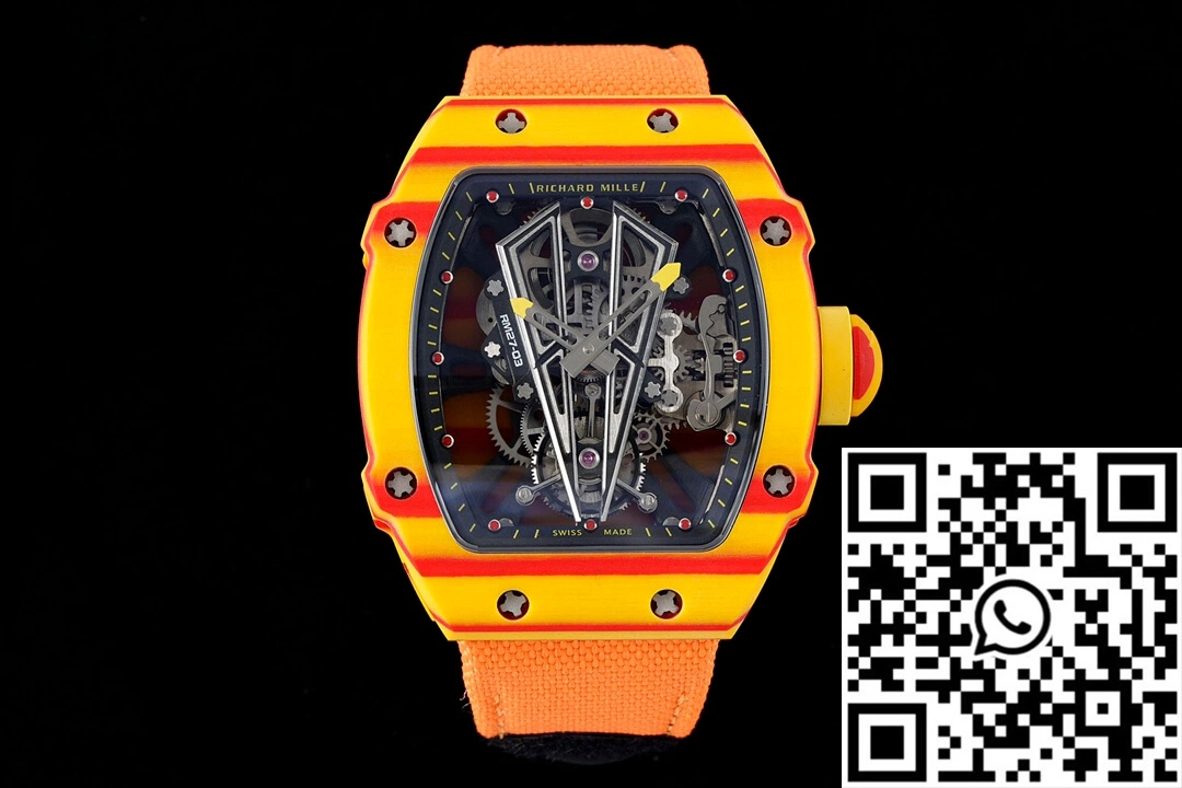 Richard Mille RM27-03 Rafael Nadal Tourbillon RM Factory Orange Strap