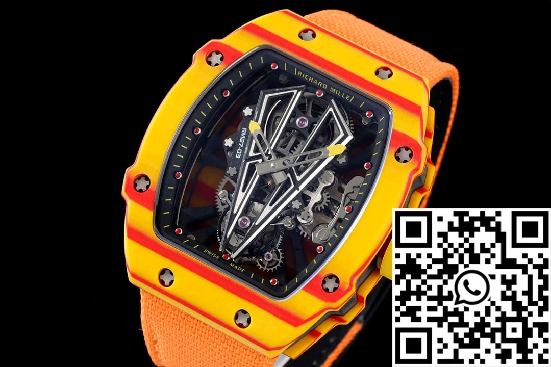 Richard Mille RM27-03 Rafael Nadal Tourbillon RM Factory Orange Strap