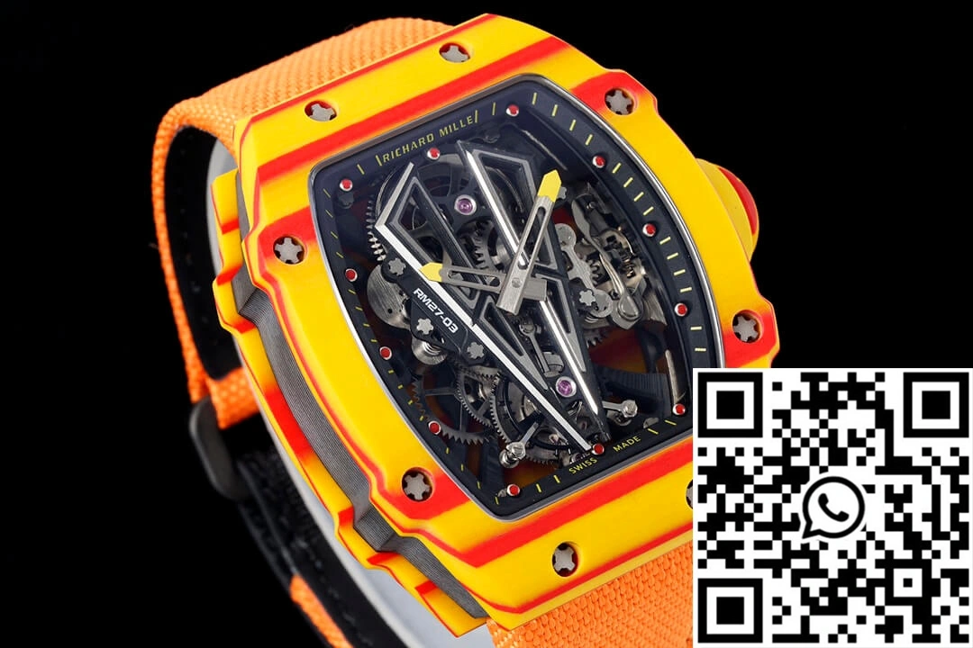 Richard Mille RM27-03 Rafael Nadal Tourbillon RM Factory Orange Strap