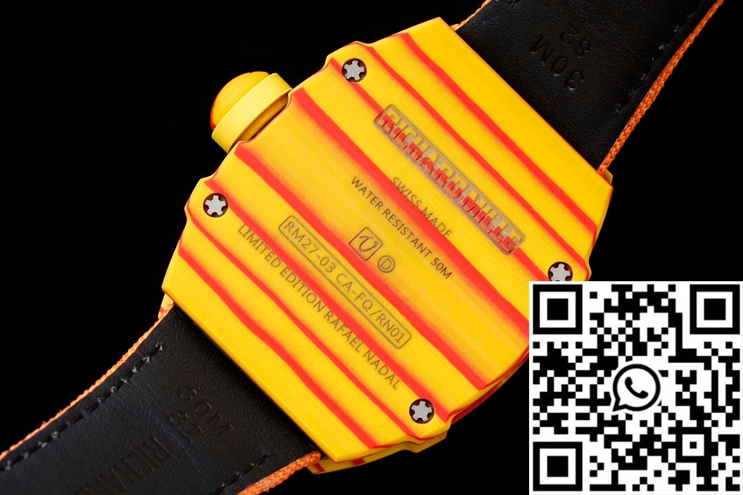 Richard Mille RM27-03 Rafael Nadal Tourbillon RM Factory Orange Strap