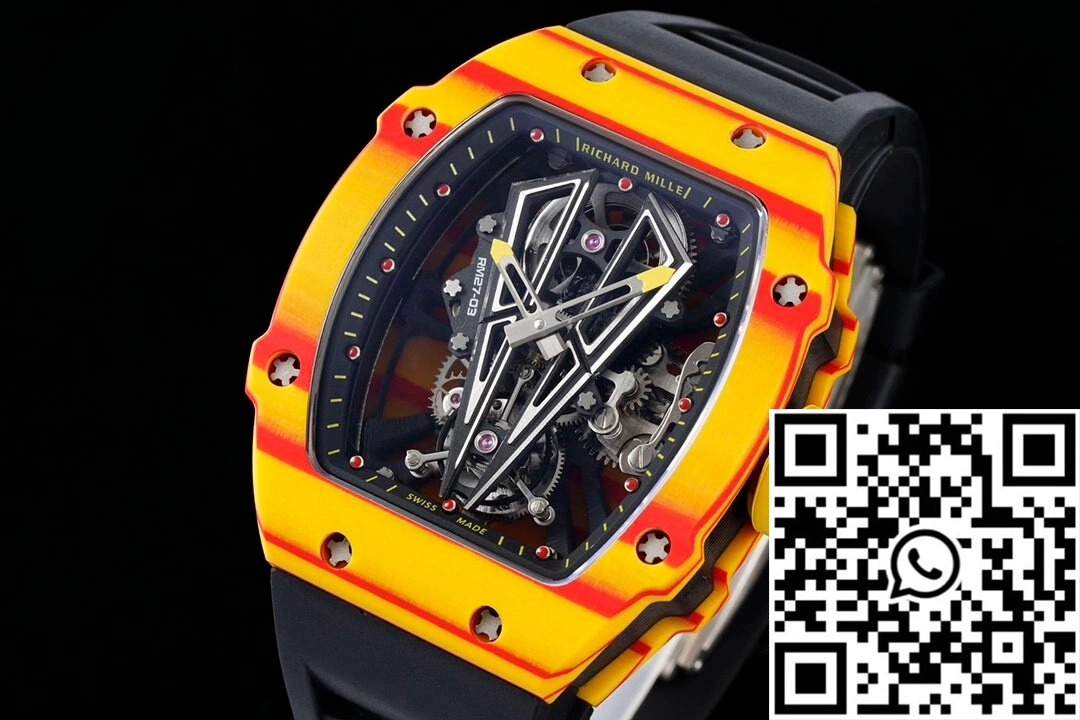 Richard Mille RM27-03 Rafael Nadal Tourbillon RM Factory Rubber Strap
